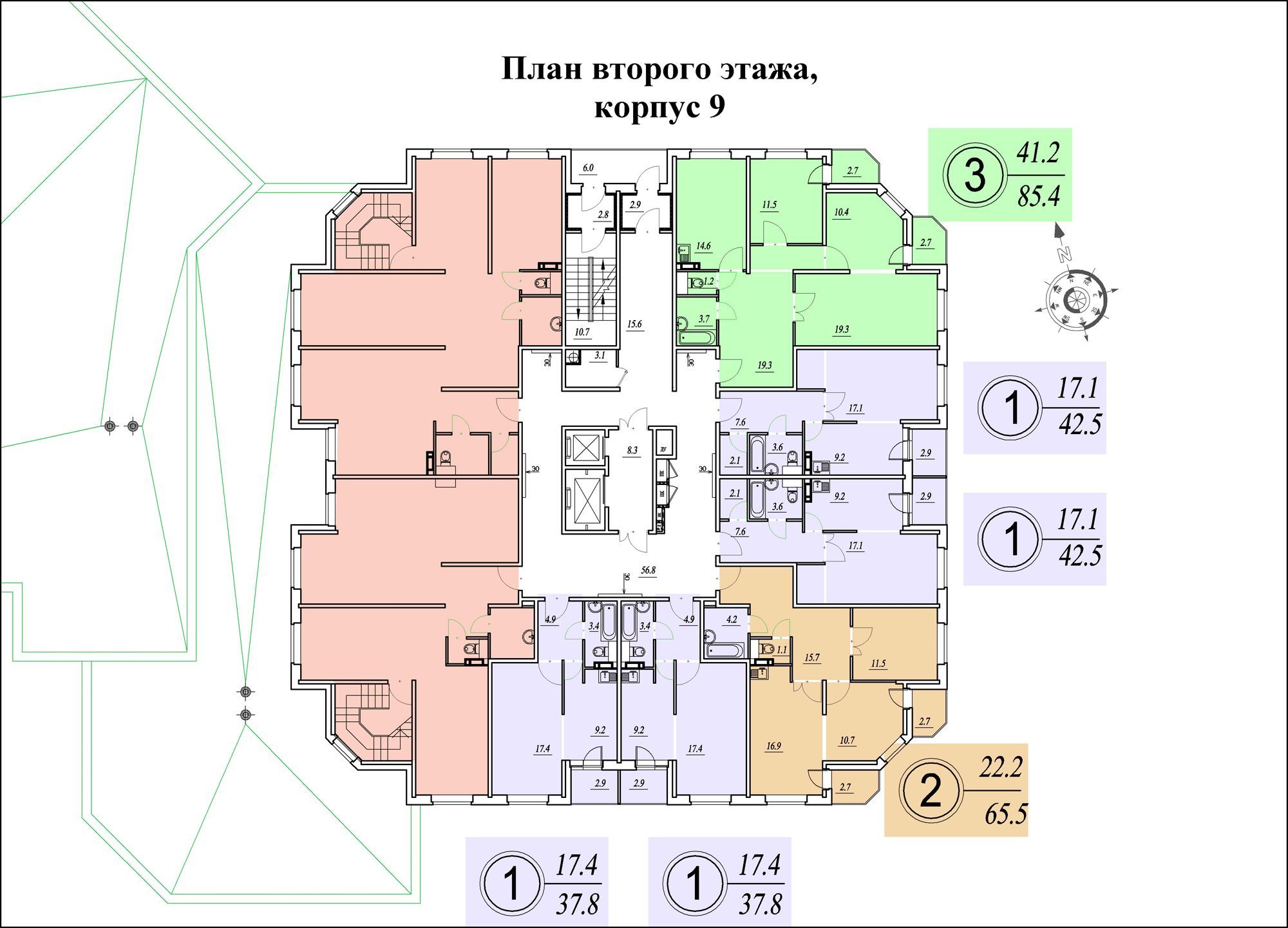 План жк новоснегиревский